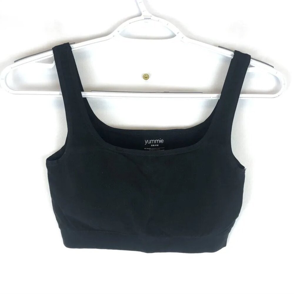 Yummie Women’s Black Maternity Seamless Bra Size S/M